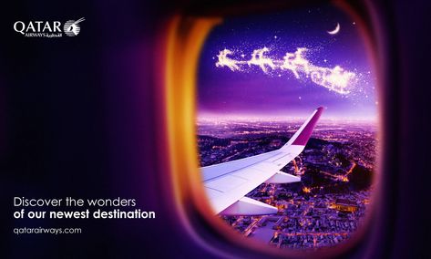 Qatar Airways: Qatar airways christmas 2022 • Ads of the World™ | Part of The Clio Network Christmas Ads, City Images, Christmas Creative, Social Media Branding Design, Ad Of The World, Ads Of The World, Christmas Ad, Tourism Industry, Ad Creative