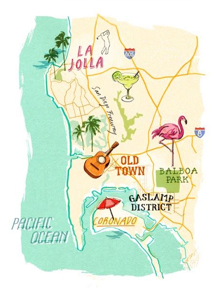 Candidly, Red: Map The World San Diego Map, Southern California Beaches, Hotel Del Coronado, San Diego Travel, San Diego Living, San Diego Zoo, Balboa Park, California Love, California Dreamin'