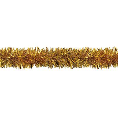 The Party Aisle 25' Twist Garland Tree Color: Gold Tree Colour, Hydrangea Garland, Pre Lit Garland, Fall Leaf Garland, Crystal Garland, Teardrop Swag, Kissing Ball, Pine Garland, Berry Garland