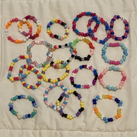 Pride flag Kandi bracelets Kandi Bracelets, Pride Flags, Perler Beads, Pins, Flag, Beads