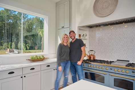 Hgtv Rock The Block, The Block Kitchen, Dave And Jenny Marrs, Fixer To Fabulous, Jenny Marrs, Small Kitchen Island Ideas, Silestone Countertops, Cooks Kitchen, Kitchen Redo Ideas