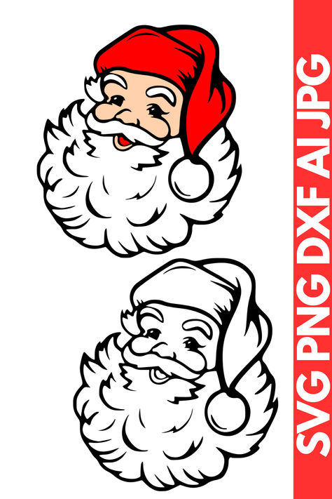 santa svg | santa claus svg | svg santa | svg santa claus | santa face svg | vintage santa svg
| dear santa svg Santa Face Svg Free Cricut, Santa Claus Face Template, Vintage Santa Svg, Santa Face Svg, Santa Claus Drawing, Santa Faces, Santa Clipart, Tiny Canvas, Christmas Svgs