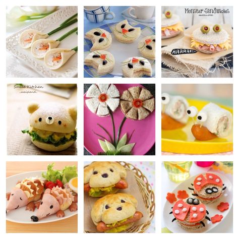 Looking for the perfect sandwich recipe for kid’s lunch box or party? Below these mini sandwiches are so cute, and they are easy to make, serve and eat. your kids will be delighted. 1.Monster Sandwiches Your children will be shocked and excited to see that there’s a monster in their … Kids Party Sandwiches, Creative Sandwich Ideas, Sandwich Recipes For Kids, Sandwich Shapes, Kid Sandwiches, Creative Sandwich, The Perfect Sandwich, Perfect Sandwich, Sandwich Ideas