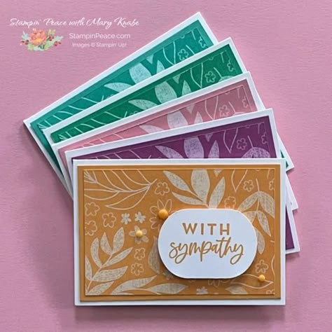 It's easy to create great cards when you "Kiss & Sip" Stampinup Sympathy Cards, Peaceful Prints Stampin Up Cards, Peaceful Prints Dsp Stampin Up Cards, Stampin Up Peaceful Place Dsp Cards, Leaf Collection Stampin Up Cards, Stampin Up Looking Up Card Kit, Stampin Up In Colors 2022-2024 Cards, Stampin Up Leaf Collection, Stampin Up Sympathy Cards