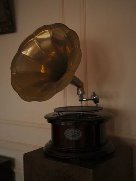 Light Academia Room Ideas, Academia Room Ideas, Vintage Academia Aesthetic, Dark Academia Room Ideas, Antique Record Player, Light Academia Room, Academia Room, Vintage Academia, Vinyl Disc