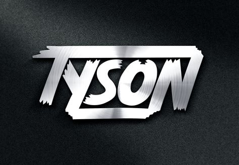 Logo for DJ Tyson Dj Name Logo, Illustration Web Design, Branding Illustration, Name Logo, Photography Branding, Graphic Artist, Brisbane, Dj, Web Design