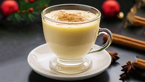 Southern Comfort Vanilla Spice Eggnog Recipe Vanilla Spice Eggnog Recipe, Spiced Eggnog, Vanilla Spice, Vanilla Whipped Cream, Eggnog Recipe, Southern Comfort, Holiday Drinks, Drink Recipes, Cinnamon Sticks