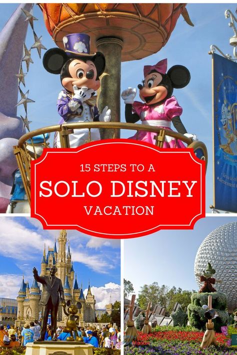 Solo Disney trip Camping Florida, Walt Disney World Orlando, Do It Alone, Orlando Travel, Disney Trip Planning, Disney World Florida, Orlando Vacation, Solo Trip, Disney World Planning