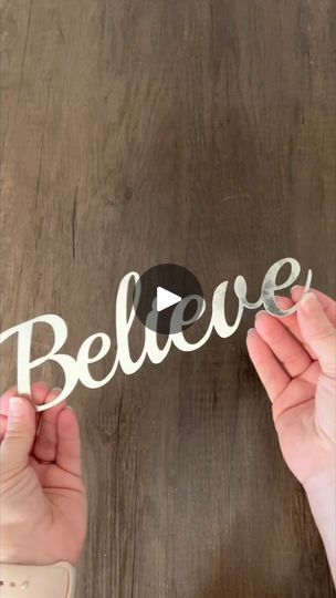 Diy Believe Christmas Sign, Galvanized Metal Christmas Decor, Wall Signs Diy, Christmas Tree Wood, Believe Christmas, Sign Out, Dollar Tree Finds, Christmas Sign, Galvanized Metal