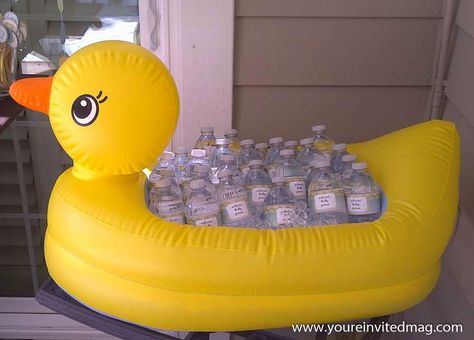 Duck Baby Shower Theme, Rubber Ducky Party, Rubber Ducky Birthday, Rubber Duck Birthday, Ducky Baby Showers, Ducky Baby Shower, Rubber Ducky Baby Shower, Baby Shower Duck, Duck Birthday