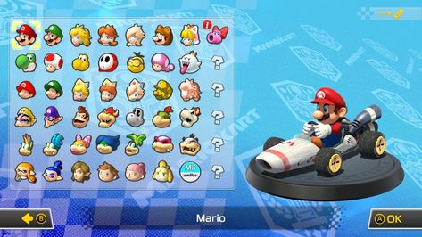 Looks Like Mario Kart 8 Deluxe Is Getting Five New Characters Check more at https://akhbardigital.com/looks-like-mario-kart-8-deluxe-is-getting-five-new-characters/ea2ebb98f601fb4134d625476a8d478d-jpg/ Mario Kart Characters, Mario Kart Ds, Super Mario Kart, Mario Kart 8, Nintendo Game, Nintendo Switch Games, Racing Games, Mario Kart, Wii U