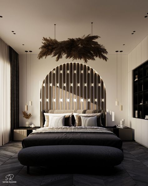 French Modern Bedroom, Contemporary Modern Bedroom, Retreat Bedroom, Modern Classic Living Room, Small Bedroom Furniture, Bedroom Wall Designs, Ceiling Design Bedroom, Gorgeous Bedrooms, Classic Living Room