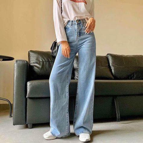 71a58e8cb75904f24cde464161c3e766desc41172653ri Stile Hijab, Mom Denim, Retro Jeans, Moda Jeans, Women Street, Pantalon Large, Slim Straight Jeans, Jeans Women, Denim Trousers