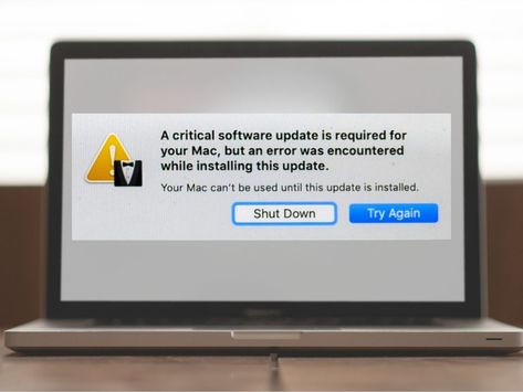 A critical software update is required for your Mac Genius Bar, Apple Service, Error Message, Computer Engineering, Computer Software, Software Update, Logic Board, Mac, Software