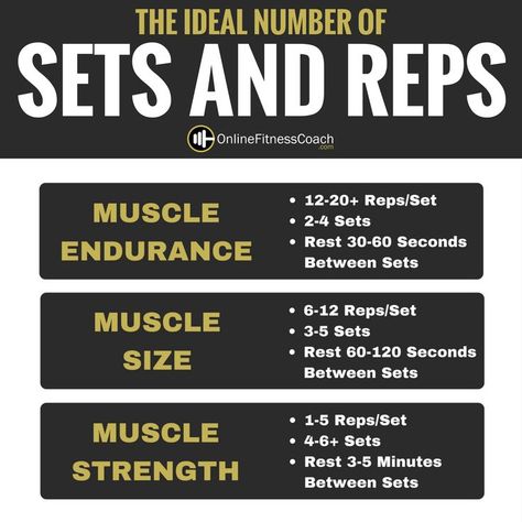 Sets And Reps, Personal Training Business, Reps And Sets, Gym Workout Planner, Personal Fitness Trainer, Online Fitness Coaching, Gym Tips, Weight Training Workouts, Body Workout Plan