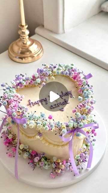 Cakes Couture on Instagram: "Like a star🧚🏼 . . . . . #heartcake #gyp #vintagecake #vintage #heart #buttercream #birthdaycake #birthdaycake #cake #manchestercakes #fyp #cakedesign #explore #butterflycake" Floral Heart Cake, Vintage Flower Cake, Bolo Vintage, Fairytale Wedding Theme, Heart Wedding Cakes, Heart Cakes, Fun Cakes, 28th Birthday, Heart Shaped Cakes