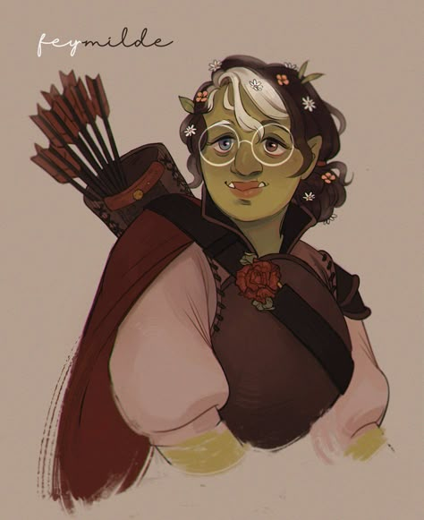 Bard Character, Plus Size Dnd Character, Female Tiefling, Dnd Orc, D D Character Ideas, Dnd Races, Dnd Art, Dungeons And Dragons Characters, Animated Drawings