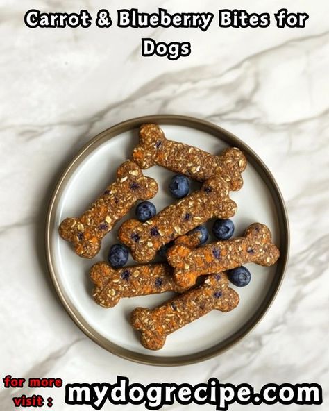 Low Fat Dog Treats, Blueberry Bites, Fat Dog, Fat Dogs, Treat Recipes, Unsweetened Applesauce, Dog Treat Recipes, Homemade Dog Food, Dog Treat