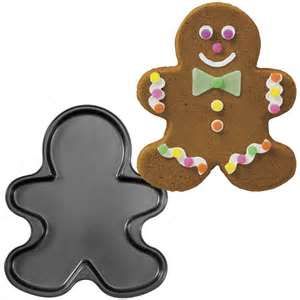 This recipe makes enough to fill 1 Wilton gingerbread cookie mold. 1/2 cup shortening 1/2 cup sugar 1/2 cup molasses + 2 TBS 1 egg 2 1/2 cups flour 1/2 teaspoon baking soda 1/2 teaspoon salt 1... Gingerbread Man Cookie Recipe, Rice Cereal Treats, Refrigerated Cookie Dough, Cookie Pan, Pan Cookies, Pan Recipe, Giant Cookie, Ginger Bread Cookies Recipe, Man Cookies