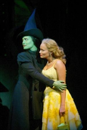 Broadway Wicked, The Witches Of Oz, Elphaba And Glinda, Music Theatre, Wicked Musical, Kristin Chenoweth, Broadway Plays, Theatre Geek, Idina Menzel