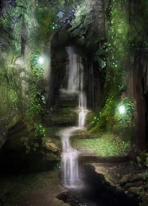 This article looked very familiar to me, but I searched and I haven't posted it. I will link related post at the bottom. Enjoy. ~~~ Quantum Phase: Time, Parallel Realities, and the Brain By Brendan... Fantasy Places, Magical Forest, Arte Fantasy, 판타지 아트, Fairy Land, Alam Yang Indah, Magical Places, Enchanted Forest, Fantasy Landscape