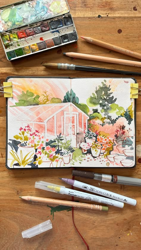 Ohn Mar Win (@ohn_mar_win) • Photos et vidéos Instagram Festival With Friends, Win Illustration, Ohn Mar Win, King Charles Coronation, Charles Coronation, Moleskine Sketchbook, Watercolor Sketchbook, Bujo Inspiration, Sketchbook Inspiration