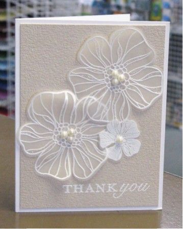 Vellum Cards, 카드 디자인, Embossed Cards, Card Techniques, Card Making Techniques, Cards Scrapbooking, Scrapbooking Cards, Floral Cards, Creative Cards