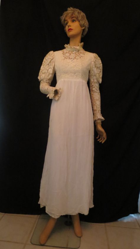 ANOTHER LATE 1960'S RETRO STYLE - VICTORIAN REVIVAL 70s Victorian Fashion, Victorian Revival Fashion, 70s Victorian, Fashion 60s, Victorian Revival, Fashion Reference, My Personal Style, Show Us, Victorian Fashion