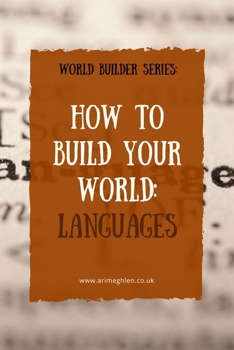 This blog post was suggested by YokoNakajima from deviantART. Big thanks for suggesting :) So I thought I would add it to my World Building series. Creating a different language Having a different language in your story can be tricky, after all languages are not so easily created. Let’s take English as an example (since… Fantasy Writing, Writing Organization, Author Website, Writing Images, Writing Topics, Writing Fantasy, Writers Notebook, Writing Crafts, World Languages