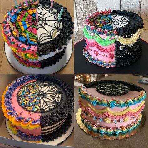 Enid Wednesday Cake, Wednesday Window Cake, Wednesday And Enid Cakes, Birthday Cake Wednesday, Wednesday Adams Cake Ideas, Wednesday And Enid Birthday Party, Wednesday Cake Ideas, Wensday Cake, Wednesday Birthday Cake