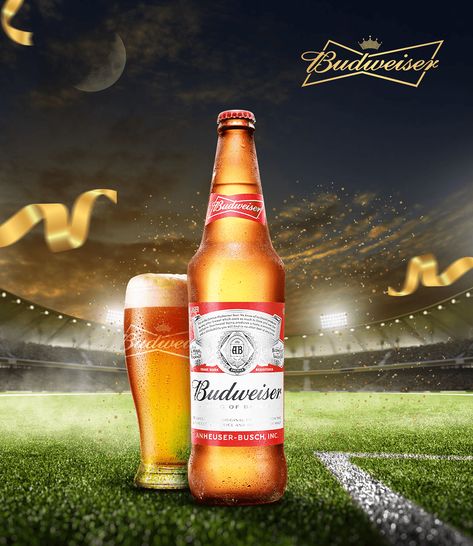 Budweiser Beer Design 🍻 Budweiser Beer Poster, Beer Marketing, Beer Poster, Budweiser Beer, Illustration Photography, Beer Design, Freelancing Jobs, Graphic Design Illustration, Design Illustration