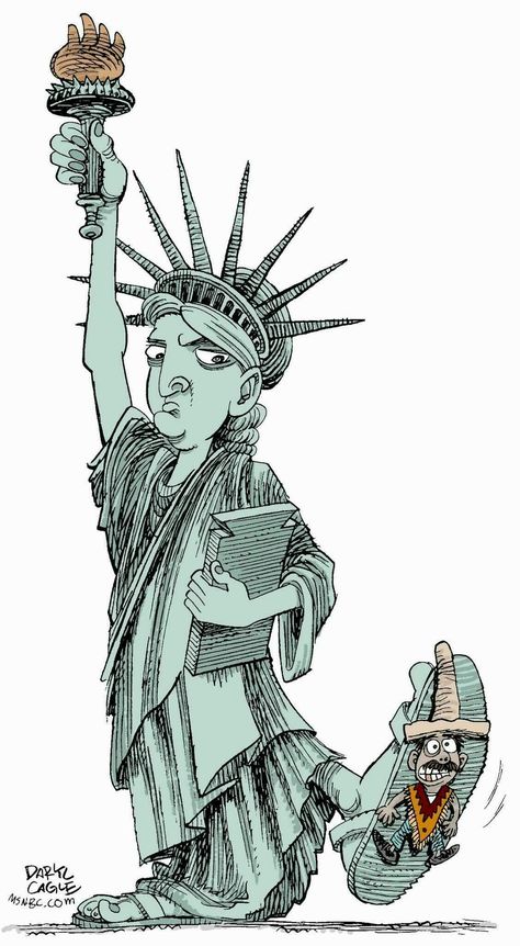 Statue Of Liberty Cartoon, Art Parody, Lady Liberty, Black Art, Art Pictures, Statue Of Liberty, Front Page, The Internet, Editorial