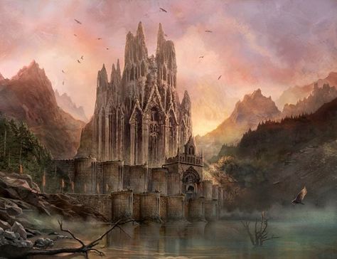 Game Of Thrones Concept Art, Game Of Thrones Series, Magic Tattoo, Hbo Game Of Thrones, A Game Of Thrones, Game Of Thrones Art, Game Of Thrones Fans, Fantasy Worlds, Fantasy Places