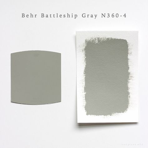 The best gray paint colors for interiors - soft grays, bold grays, modern grays, warm beige grays and everything you need to pick the perfect gray paint color! Gray Green Wetland Paint Glidden, Cool Green Gray Paint Colors, Behr Paint Green Grey, Green Grey Paint Color Behr, Gray Green Behr Paint Colors, Warm Gray Green Paint Colors, Green Gray Paint Colors Behr, Sage Gray Behr, Sage Green Paint Colors Behr