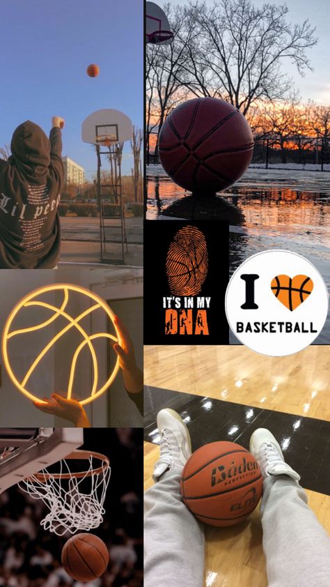 🏀🤪🤠 Cute Basketball Wallpapers Aesthetic, Basketball Collage Wallpaper, Aesthetic Basketball Pictures, Cute Basketball Wallpapers, Basketball Lockscreen, Basketball Wallpaper Aesthetic, Aesthetic Basketball Wallpaper, Deportes Aesthetic, Basketball Aesthetic Wallpaper