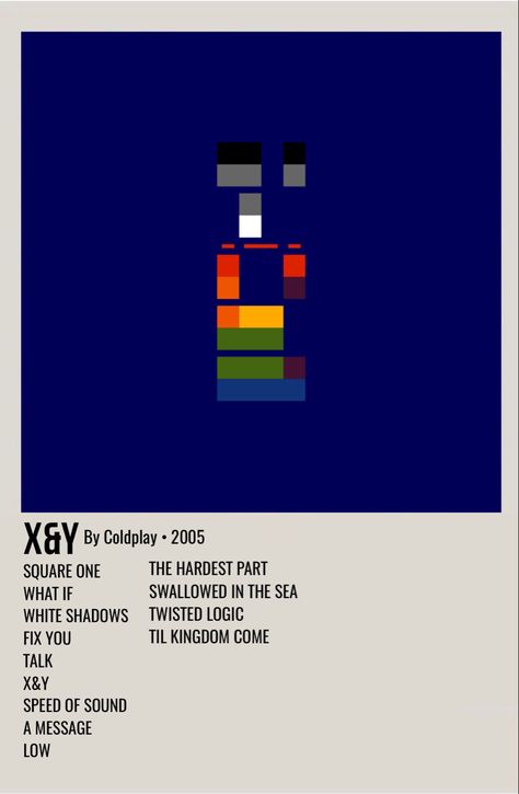 Coldplay Album Poster, Coldplay Poster Album Covers, Coldplay Album Cover, Parachutes Coldplay, Coldplay Concert Outfit, Coldplay Poster, Coldplay Wallpaper, Coldplay Albums, Fix You Coldplay