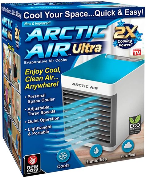 Amazon.com: Ontel Arctic Ultra Evaporative Portable Air Conditioner: Home & Kitchen Iron Gym, Air Cooler Fan, Arctic Air, Evaporative Air Cooler, Evaporative Cooler, Portable Air Conditioners, Home Workout Equipment, As Seen On Tv, Air Cooler