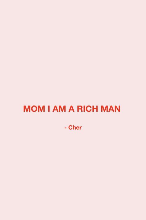 Make Money Playing Games, Cher Quotes, I Am A Rich Man, Rich Quotes, Vision Board Images, Vision Board Photos, Vision Board Pictures, Dream Vision Board, Inspo Quotes