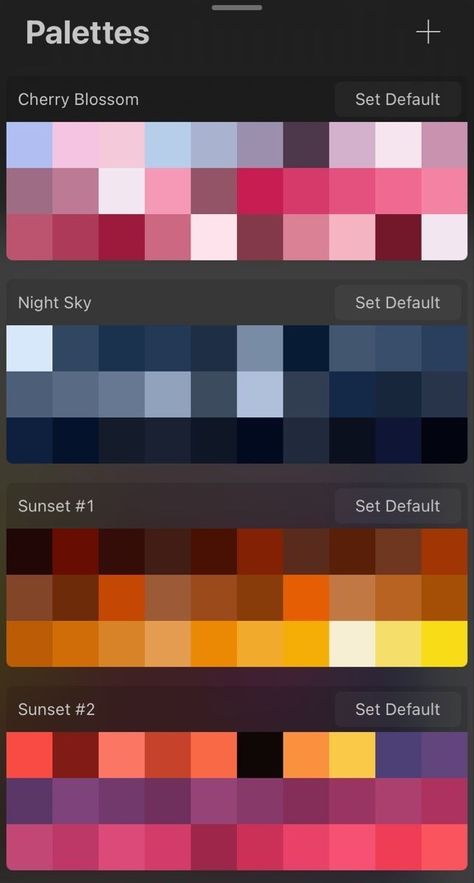 Skin Shade Palette, Shading Color Palette, Color Palette For Character Design, Color Pallets Procreate, Aesthetic Pallete Color, Color Blending Chart, Ibis Color Palette, Ibis Paint Palette, Color Pallete Ibis Paint