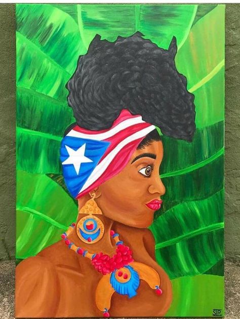 “Tu Eres Puerto Rico Tambien” 🇵🇷 🎨🖌🙏🏾❤️ Artwork by: Art By SIR Afro Cuban, Afro Latina, Puerto Rico, History, Let It Be, Disney Princess, Disney Characters, Celebrities, Fictional Characters