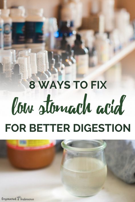 Hypochlorhydria leads to a cascade of digestive problems including bloating, leaky gut, and reflux. Heal low stomach acid naturally with these simple steps. #digestion #naturalremedies #naturalhealth #wellness #naturallifestyle Stop Acid Reflux, Ways To Heal, Low Stomach Acid, Digestive Problems, Reflux Symptoms, Stomach Acid, Leaky Gut, Fitness Advice, Digestive Enzymes