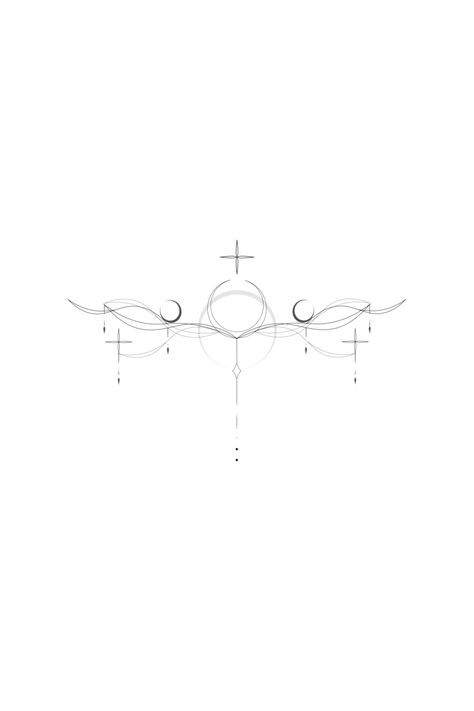 Chest Tattoo Design, Sternum Tattoo Design, Funky Tattoos, Small Pretty Tattoos, Sternum Tattoo, Small Hand Tattoos, Subtle Tattoos, Spine Tattoos, Art Tattoos