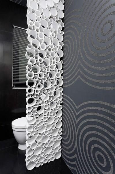 Decorative Room Dividers Made of Plastic Pipes, Modern Interior Design Ideas Design Interior Modern, Decorative Room Dividers, Pvc Pipe Projects, Diy Room Divider, Pvc Projects, Pvc Pipes, Decorative Screens, Interior Modern, Partition Wall