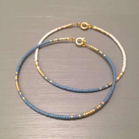 ماثيو ماكونهي, Bracelets Simple, Diy Bangle Bracelets, Minimal Bracelet, Leather Jewelry Diy, Bracelet Simple, Gold Bead Bracelets, Simple Bracelets, Bracelet Blue