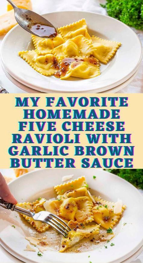 Three Cheese Ravioli Filling, Browned Butter Ravioli Sauce, Pasta Sauce For Cheese Ravioli, Browned Butter Sauce For Ravioli, Quick Ravioli Sauce, Best Sauce For Cheese Ravioli, Garlic Brown Butter Sauce For Ravioli, Garlic Butter Sauce For Ravioli, Sauce For Cheese Ravioli