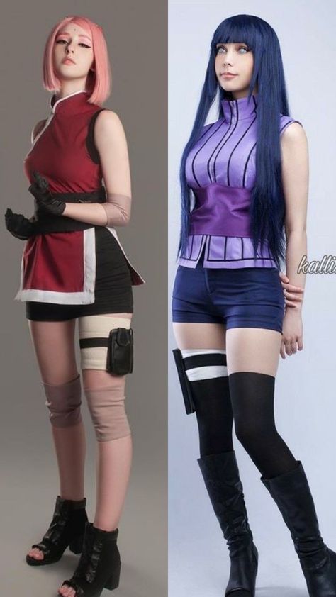 Naruto Characters Cosplay, Cosplay Ideas Women Anime, Naruto Cosplay Female, Naruto Halloween Costumes, Genderbent Cosplay, Female Cosplay Ideas, Naruto Costume, Cosplay Hinata, Halloween Costumes 2022