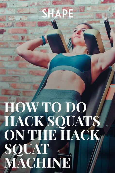 Hack Squat Machine, Leg Day Routine, Bodybuilding For Beginners, Woman Hacks, Hack Squat, Quad Muscles, Leg Day Workout, Lifting Motivation, Leg Press Machine