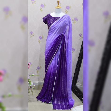 Shaded Saree, Floral Blouse Designs, Netted Blouse Designs, Latest Bridal Blouse Designs, Lehenga Saree Design, Sarees For Girls, Long Gown Design, Fashionable Saree Blouse Designs, Latest Bridal Dresses