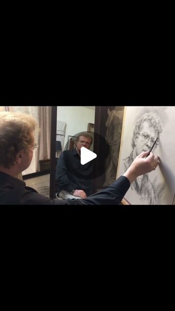 Igor Babailov on Instagram: "✏️… Drawing self-portraits in the mirror is another form of working from life - a timeless tradition that goes back to the great portrait Masters of the Renaissance. 
… Thus, every artist must do it from time to time throughout their artistic career.
… SELF-PORTRAIT (90-min drawing in the mirror, Charcoal on toned paper, 25 x 19 in / 64 x 48 cm)

.
#selfportraitdrawing #selfportraitmirror #selfportraitproject #portraitdrawings #charcoaldrawings #charcoalportrait #realisticdrawings #realismtoday #drawingfromlifeclass #drawingfromlife #hozenagghashi #academicdrawing #academic_artworks #classicaldrawings #inthemirror #drawyourselfchallenge #drawingskills #artiststudio #mirrordraw #mirrordrawings #drawingchallenges #portraitartist #igorbabailov #автопортреты #автоп Draw Mirror, Self Portrait Drawing, Mirror Drawings, Instagram Drawing, Charcoal Portraits, Academic Art, Toned Paper, Charcoal Drawing, Drawing Skills