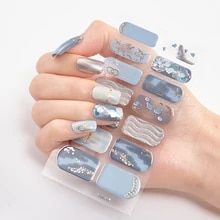 Full Cover Nail Stickers Nail Polish Nail Decoration Nails Sticker Designer Self Adhesive Nail Sticker Creative Nailart Sticker|Stickers & Decals| - AliExpress Nails For 10, Diy Nails Stickers, Christmas Nail Stickers, Stripped Nails, Colorful Nail, Nail Stickers Decals, Nail Polish Stickers, Nagel Tips, Nail Art Sticker